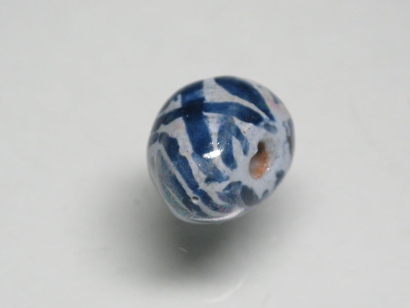 TOKO-BEADS KZ006-65 Kenyan ceramic bead 9~10mm KZ006-65 ケニアセラミックビーズ 9~10mmKazuri カズリビーズ Asian bead & African bead  Handmade,Lampeork,bead,asia,india,ethnic,parts,accessory,beads とんぼ玉,ビーズ,トンボ玉,アジア,インド,エスニック,手作り,パーツ,アクセサリー