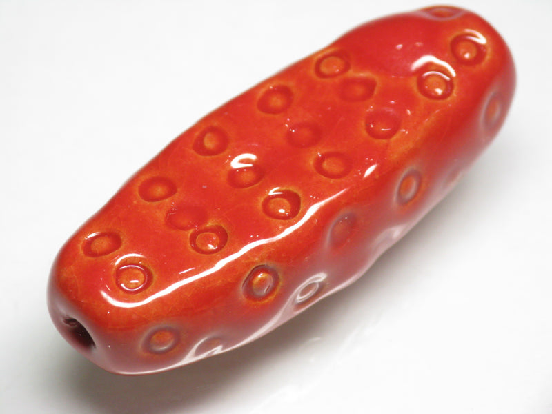 TOKO-BEADS KZ006-69 Kenyan ceramic bead 16mm KZ006-69 ケニアセラミックビーズ 16mmKazuri カズリビーズ Asian bead & African bead  Handmade,Lampeork,bead,asia,india,ethnic,parts,accessory,beads とんぼ玉,ビーズ,トンボ玉,アジア,インド,エスニック,手作り,パーツ,アクセサリー