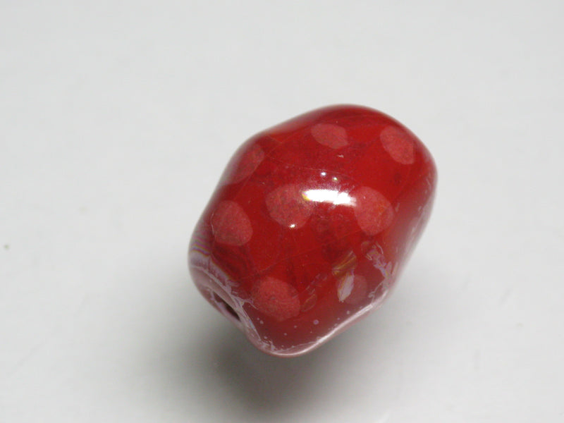 TOKO-BEADS KZ006-88 Kenyan ceramic bead 11.5mm KZ006-88 ケニアセラミックビーズ 11.5mmKazuri カズリビーズ Asian bead & African bead  Handmade,Lampeork,bead,asia,india,ethnic,parts,accessory,beads とんぼ玉,ビーズ,トンボ玉,アジア,インド,エスニック,手作り,パーツ,アクセサリー