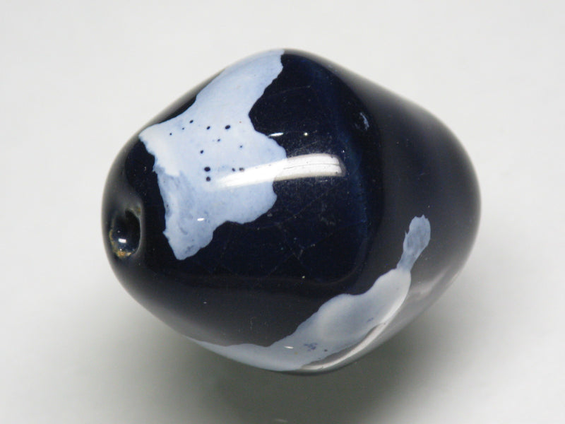 TOKO-BEADS KZ006-90 Kenyan ceramic bead 20mm KZ006-90 ケニアセラミックビーズ 20mmKazuri カズリビーズ Asian bead & African bead  Handmade,Lampeork,bead,asia,india,ethnic,parts,accessory,beads とんぼ玉,ビーズ,トンボ玉,アジア,インド,エスニック,手作り,パーツ,アクセサリー