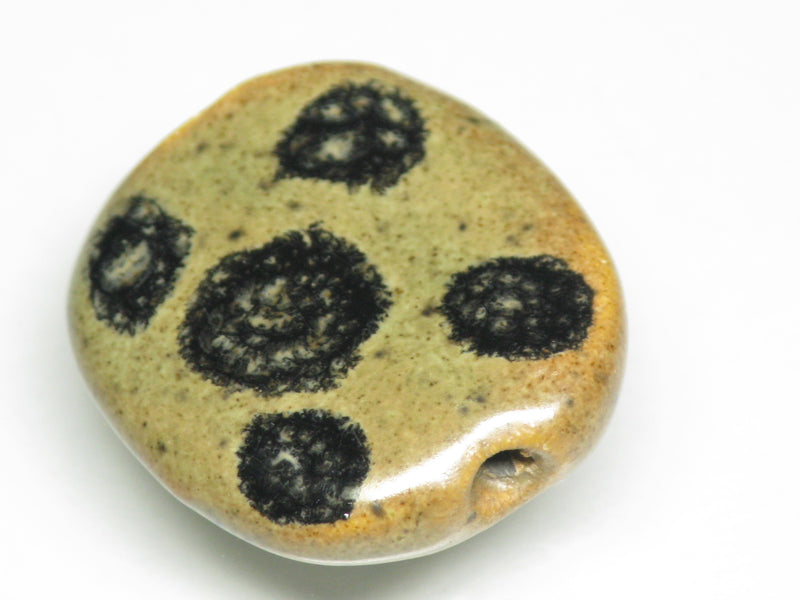 TOKO-BEADS KZ007-14 Kenyan ceramic bead 21~23mm KZ007-14 ケニアセラミックビーズ 21~23mmKazuri カズリビーズ Asian bead & African bead  Handmade,Lampeork,bead,asia,india,ethnic,parts,accessory,beads とんぼ玉,ビーズ,トンボ玉,アジア,インド,エスニック,手作り,パーツ,アクセサリー