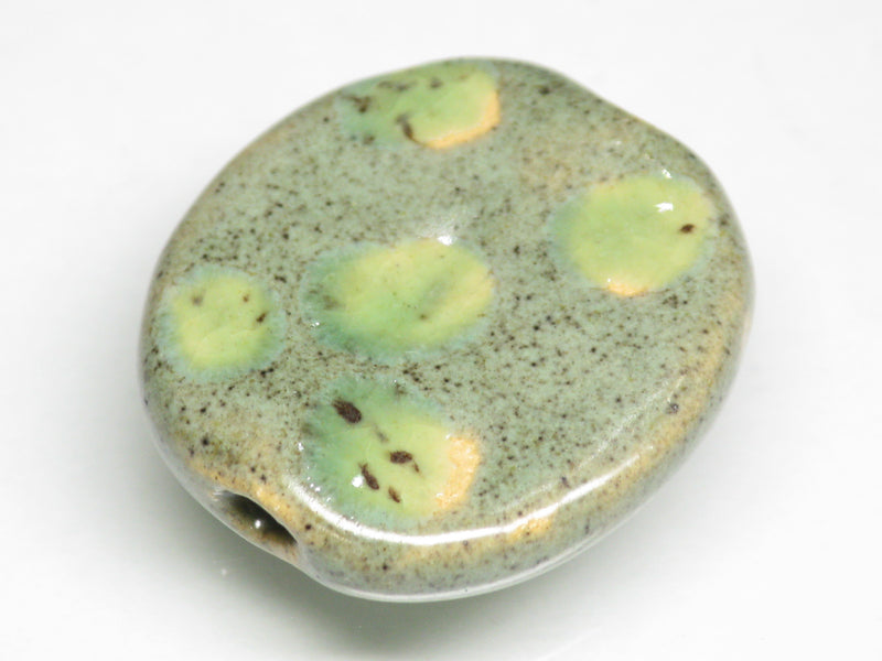 TOKO-BEADS KZ007-42 Kenyan ceramic bead 21~23mm KZ007-42 ケニアセラミックビーズ 21~23mmKazuri カズリビーズ Asian bead & African bead  Handmade,Lampeork,bead,asia,india,ethnic,parts,accessory,beads とんぼ玉,ビーズ,トンボ玉,アジア,インド,エスニック,手作り,パーツ,アクセサリー