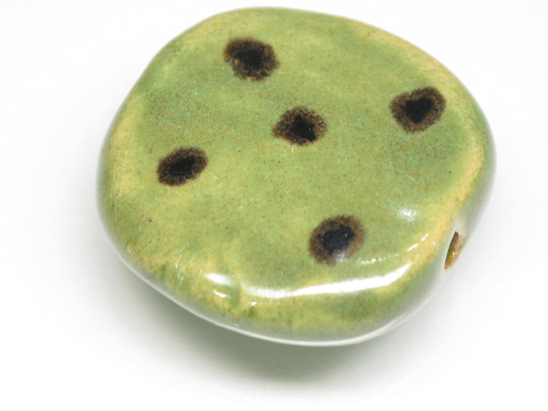 TOKO-BEADS KZ007-46 Kenyan ceramic bead 21~23mm KZ007-46 ケニアセラミックビーズ 21~23mmKazuri カズリビーズ Asian bead & African bead  Handmade,Lampeork,bead,asia,india,ethnic,parts,accessory,beads とんぼ玉,ビーズ,トンボ玉,アジア,インド,エスニック,手作り,パーツ,アクセサリー