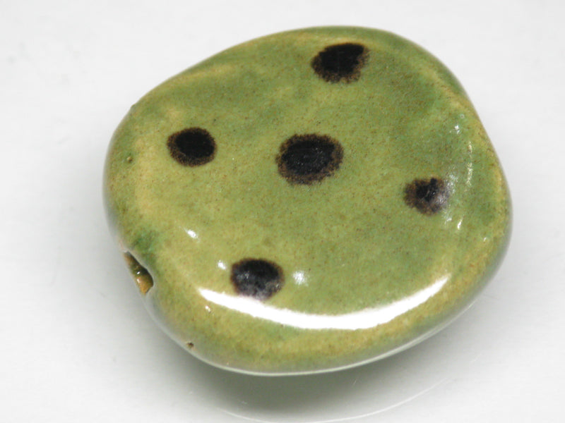 TOKO-BEADS KZ007-46 Kenyan ceramic bead 21~23mm KZ007-46 ケニアセラミックビーズ 21~23mmKazuri カズリビーズ Asian bead & African bead  Handmade,Lampeork,bead,asia,india,ethnic,parts,accessory,beads とんぼ玉,ビーズ,トンボ玉,アジア,インド,エスニック,手作り,パーツ,アクセサリー