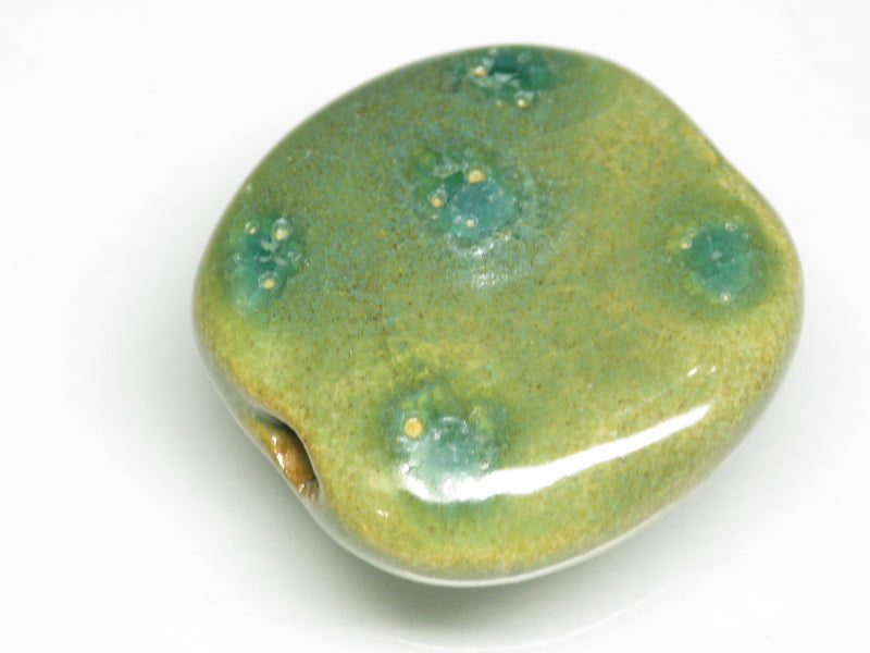 TOKO-BEADS KZ007-47 Kenyan ceramic bead 21~23mm KZ007-47 ケニアセラミックビーズ 21~23mm Asian bead & African bead  Handmade,Lampeork,bead,asia,india,ethnic,parts,accessory,beads とんぼ玉,ビーズ,トンボ玉,アジア,インド,エスニック,手作り,パーツ,アクセサリー