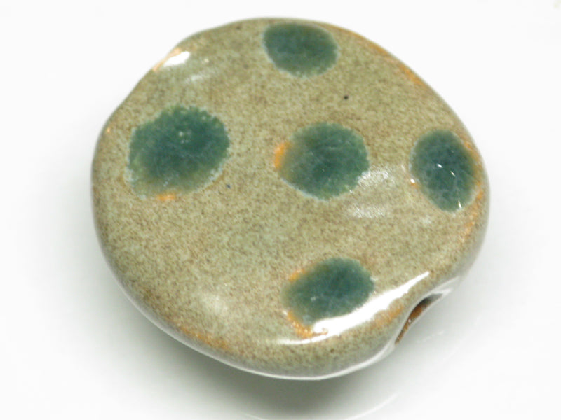 TOKO-BEADS KZ007-48 Kenyan ceramic bead 21~23mm KZ007-48 ケニアセラミックビーズ 21~23mmKazuri カズリビーズ Asian bead & African bead  Handmade,Lampeork,bead,asia,india,ethnic,parts,accessory,beads とんぼ玉,ビーズ,トンボ玉,アジア,インド,エスニック,手作り,パーツ,アクセサリー