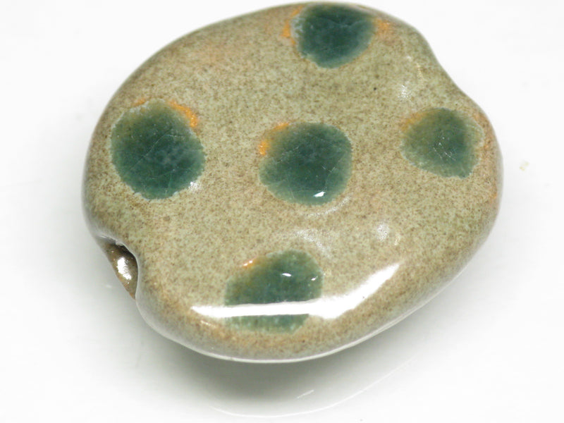 TOKO-BEADS KZ007-48 Kenyan ceramic bead 21~23mm KZ007-48 ケニアセラミックビーズ 21~23mmKazuri カズリビーズ Asian bead & African bead  Handmade,Lampeork,bead,asia,india,ethnic,parts,accessory,beads とんぼ玉,ビーズ,トンボ玉,アジア,インド,エスニック,手作り,パーツ,アクセサリー