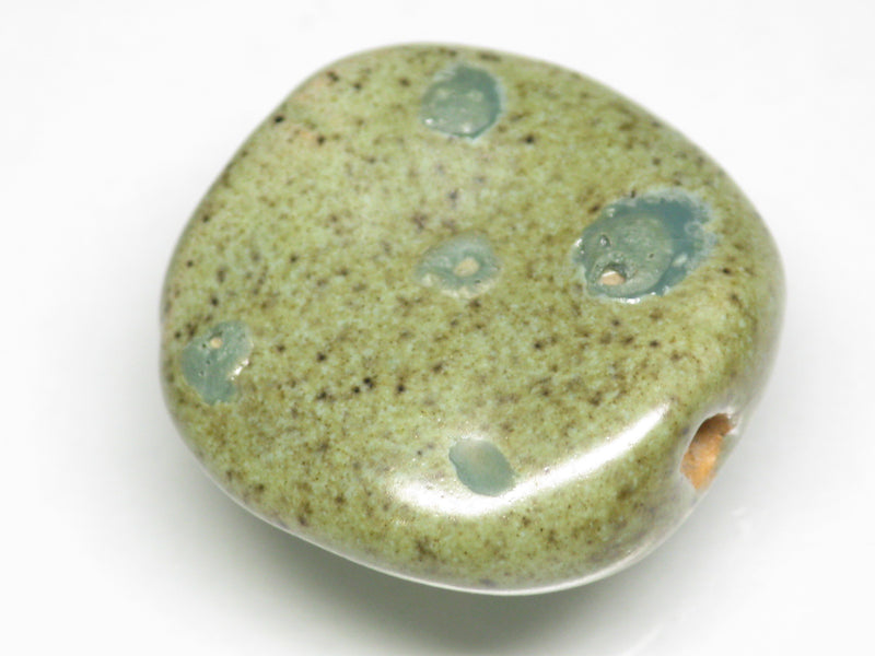 TOKO-BEADS KZ007-54 Kenyan ceramic bead 21~23mm KZ007-54 Kazuri ケニアセラミックビーズ 21~23mm Asian bead & African bead  Handmade,Lampeork,bead,asia,india,ethnic,parts,accessory,beads とんぼ玉,ビーズ,トンボ玉,アジア,インド,エスニック,手作り,パーツ,アクセサリー