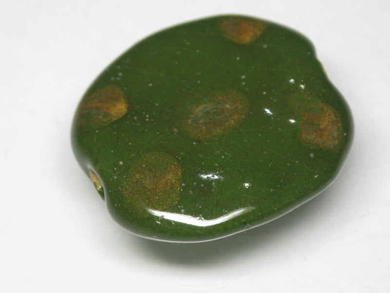 TOKO-BEADS KZ007-62 Kenyan ceramic bead 21~23mm KZ007-62 ケニアセラミックビーズ 21~23mmKazuri カズリビーズ Asian bead & African bead  Handmade,Lampeork,bead,asia,india,ethnic,parts,accessory,beads とんぼ玉,ビーズ,トンボ玉,アジア,インド,エスニック,手作り,パーツ,アクセサリー