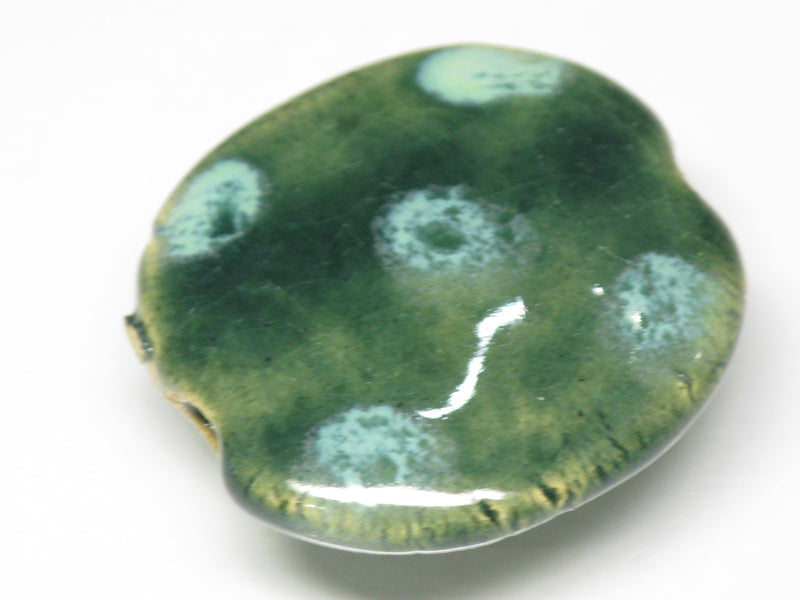 TOKO-BEADS KZ007-67 Kenyan ceramic bead 21~23mm KZ007-67 ケニアセラミックビーズ 21~23mmKazuri カズリビーズ Asian bead & African bead  Handmade,Lampeork,bead,asia,india,ethnic,parts,accessory,beads とんぼ玉,ビーズ,トンボ玉,アジア,インド,エスニック,手作り,パーツ,アクセサリー