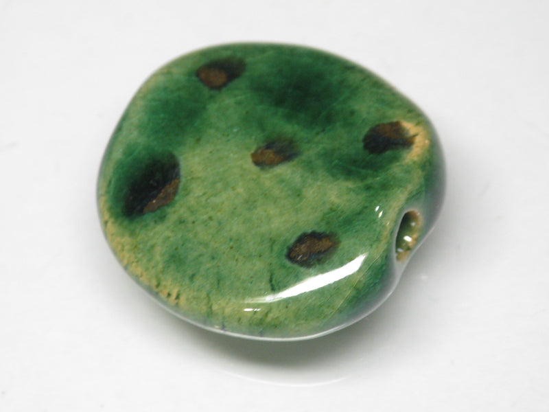 TOKO-BEADS KZ007-74 Kenyan ceramic bead 21~23mm KZ007-74 Kazuri ケニアセラミックビーズ 21~23mm Asian bead & African bead  Handmade,Lampeork,bead,asia,india,ethnic,parts,accessory,beads とんぼ玉,ビーズ,トンボ玉,アジア,インド,エスニック,手作り,パーツ,アクセサリー