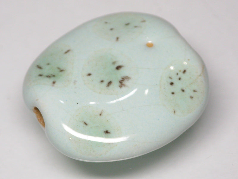 TOKO-BEADS KZ007-95 Kenyan ceramic bead 21~23mm KZ007-95 ケニアセラミックビーズ 21~23mmKazuri カズリビーズ Asian bead & African bead  Handmade,Lampeork,bead,asia,india,ethnic,parts,accessory,beads とんぼ玉,ビーズ,トンボ玉,アジア,インド,エスニック,手作り,パーツ,アクセサリー