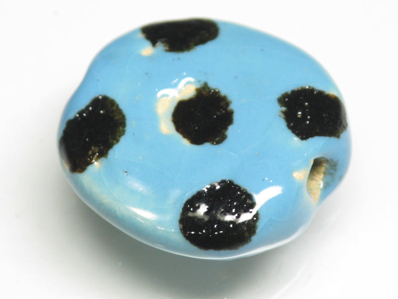 TOKO-BEADS KZ008-18 Kenyan ceramic bead 21~23mm KZ008-18 Kazuri ケニアセラミックビーズ 21~23mm Asian bead & African bead  Handmade,Lampeork,bead,asia,india,ethnic,parts,accessory,beads とんぼ玉,ビーズ,トンボ玉,アジア,インド,エスニック,手作り,パーツ,アクセサリー