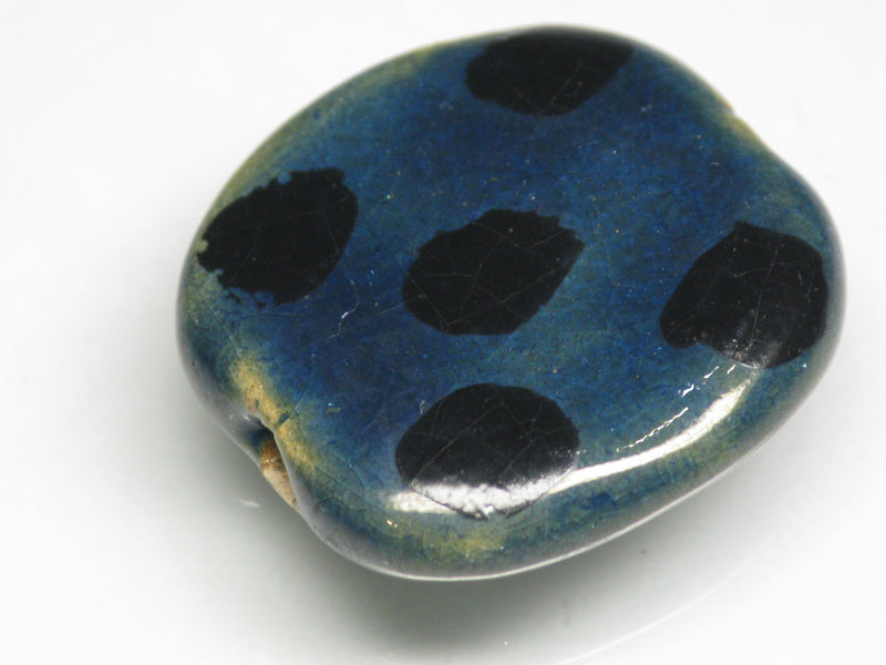 TOKO-BEADS KZ008-50 Kenyan ceramic bead 21~23mm KZ008-50 ケニアセラミックビーズ 21~23mmKazuri カズリビーズ Asian bead & African bead  Handmade,Lampeork,bead,asia,india,ethnic,parts,accessory,beads とんぼ玉,ビーズ,トンボ玉,アジア,インド,エスニック,手作り,パーツ,アクセサリー