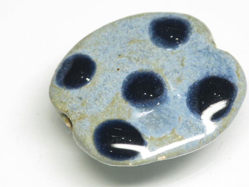 TOKO-BEADS KZ008-68 Kenyan ceramic bead 21~23mm KZ008-68 ケニアセラミックビーズ 21~23mm Asian bead & African bead  Handmade,Lampeork,bead,asia,india,ethnic,parts,accessory,beads とんぼ玉,ビーズ,トンボ玉,アジア,インド,エスニック,手作り,パーツ,アクセサリー