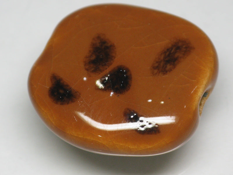 TOKO-BEADS KZ009-46 Kenyan ceramic bead 21~23mm KZ009-46 Kazuri ケニアセラミックビーズ 21~23mm Asian bead & African bead  Handmade,Lampeork,bead,asia,india,ethnic,parts,accessory,beads とんぼ玉,ビーズ,トンボ玉,アジア,インド,エスニック,手作り,パーツ,アクセサリー