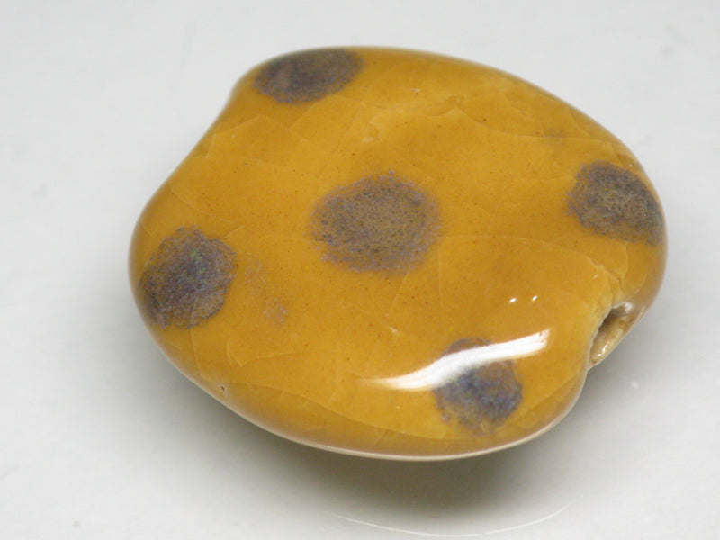 TOKO-BEADS KZ009-47 Kenyan ceramic bead 21~23mm KZ009-47 Kazuri ケニアセラミックビーズ 21~23mm Asian bead & African bead  Handmade,Lampeork,bead,asia,india,ethnic,parts,accessory,beads とんぼ玉,ビーズ,トンボ玉,アジア,インド,エスニック,手作り,パーツ,アクセサリー