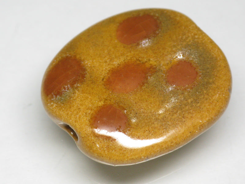 TOKO-BEADS KZ009-54 Kenyan ceramic bead 21~23mm KZ009-54 ケニアセラミックビーズ 21~23mm Asian bead & African bead  Handmade,Lampeork,bead,asia,india,ethnic,parts,accessory,beads とんぼ玉,ビーズ,トンボ玉,アジア,インド,エスニック,手作り,パーツ,アクセサリー