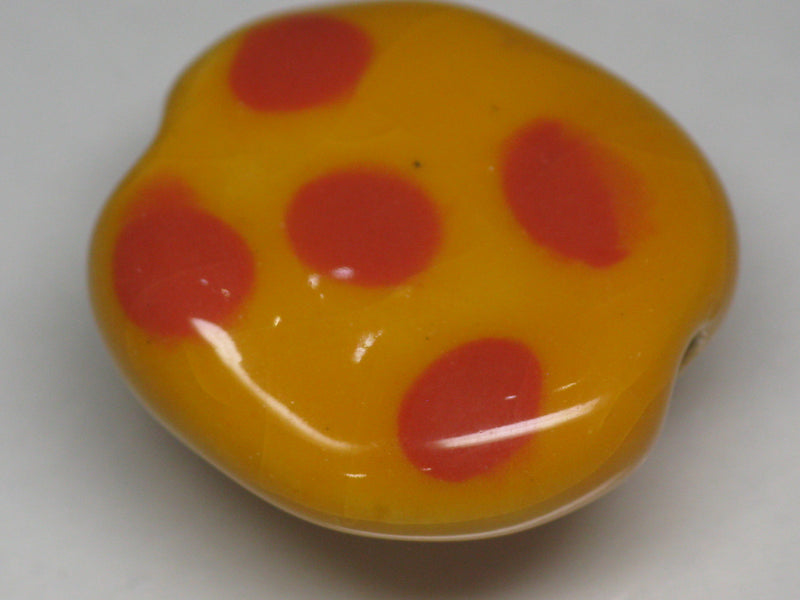 TOKO-BEADS KZ009-56 Kenyan ceramic bead 21~23mm KZ009-56 Kazuri ケニアセラミックビーズ 21~23mm Asian bead & African bead  Handmade,Lampeork,bead,asia,india,ethnic,parts,accessory,beads とんぼ玉,ビーズ,トンボ玉,アジア,インド,エスニック,手作り,パーツ,アクセサリー