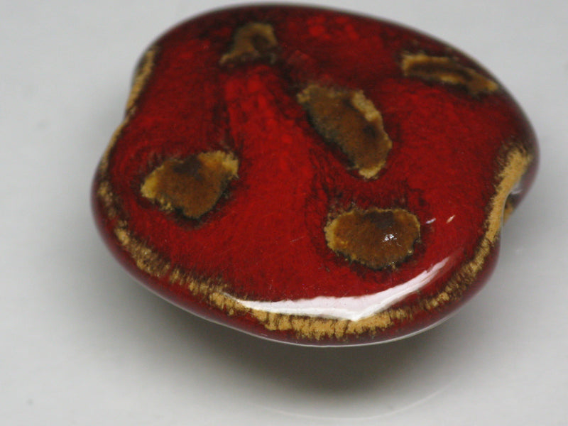 TOKO-BEADS KZ009-59 Kenyan ceramic bead 21~23mm KZ009-59 Kazuri ケニアセラミックビーズ 21~23mm Asian bead & African bead  Handmade,Lampeork,bead,asia,india,ethnic,parts,accessory,beads とんぼ玉,ビーズ,トンボ玉,アジア,インド,エスニック,手作り,パーツ,アクセサリー