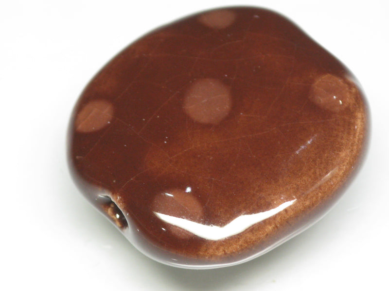 TOKO-BEADS KZ009-63 Kenyan ceramic bead 21~23mm KZ009-63 ケニアセラミックビーズ 21~23mm Asian bead & African bead  Handmade,Lampeork,bead,asia,india,ethnic,parts,accessory,beads とんぼ玉,ビーズ,トンボ玉,アジア,インド,エスニック,手作り,パーツ,アクセサリー