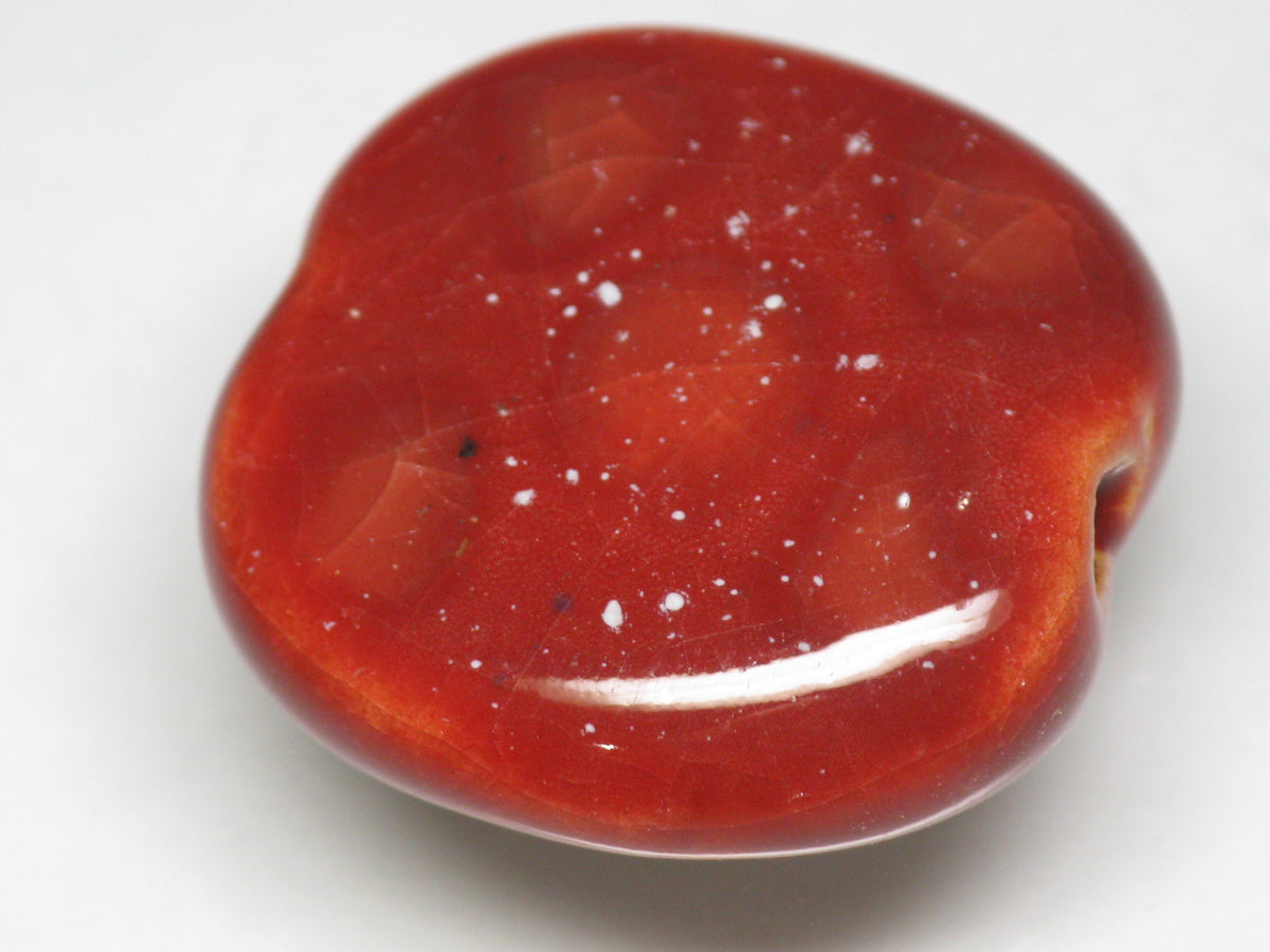 TOKO-BEADS |KZ009-73 ケニアセラミックビーズ 21~23mm