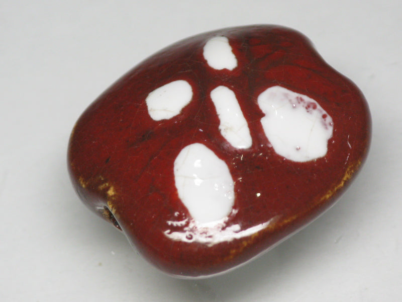 TOKO-BEADS KZ009-89 Kenyan ceramic bead 21~23mm KZ009-89 ケニアセラミックビーズ 21~23mm Asian bead & African bead  Handmade,Lampeork,bead,asia,india,ethnic,parts,accessory,beads とんぼ玉,ビーズ,トンボ玉,アジア,インド,エスニック,手作り,パーツ,アクセサリー