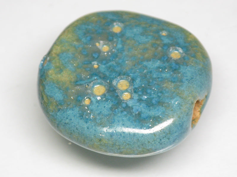 TOKO-BEADS KZ010-18 Kenyan ceramic bead 21~23mm KZ010-18 ケニアセラミックビーズ 21~23mmKazuri カズリビーズ Asian bead & African bead  Handmade,Lampeork,bead,asia,india,ethnic,parts,accessory,beads とんぼ玉,ビーズ,トンボ玉,アジア,インド,エスニック,手作り,パーツ,アクセサリー