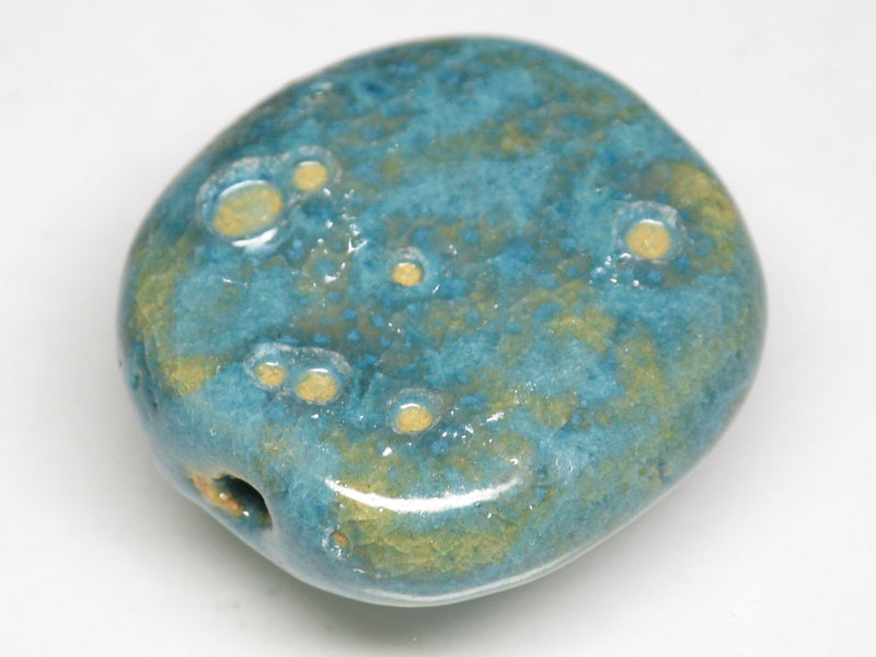 TOKO-BEADS KZ010-18 Kenyan ceramic bead 21~23mm KZ010-18 ケニアセラミックビーズ 21~23mmKazuri カズリビーズ Asian bead & African bead  Handmade,Lampeork,bead,asia,india,ethnic,parts,accessory,beads とんぼ玉,ビーズ,トンボ玉,アジア,インド,エスニック,手作り,パーツ,アクセサリー