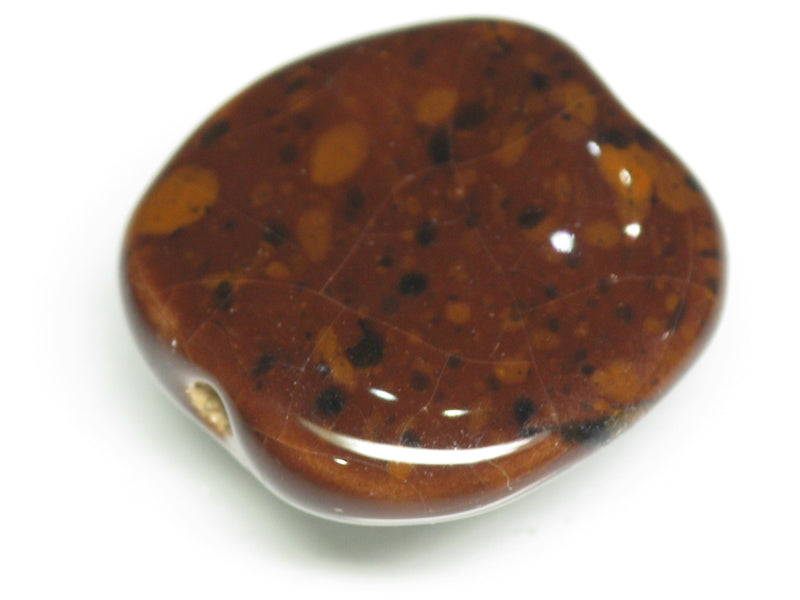 TOKO-BEADS KZ010-28 Kenyan ceramic bead 21~23mm KZ010-28 ケニアセラミックビーズ 21~23mmKazuri カズリビーズ Asian bead & African bead  Handmade,Lampeork,bead,asia,india,ethnic,parts,accessory,beads とんぼ玉,ビーズ,トンボ玉,アジア,インド,エスニック,手作り,パーツ,アクセサリー