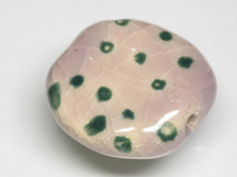 TOKO-BEADS KZ010-45 Kenyan ceramic bead 21~23mm KZ010-45 ケニアセラミックビーズ 21~23mmKazuri カズリビーズ Asian bead & African bead  Handmade,Lampeork,bead,asia,india,ethnic,parts,accessory,beads とんぼ玉,ビーズ,トンボ玉,アジア,インド,エスニック,手作り,パーツ,アクセサリー