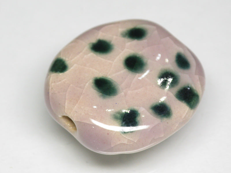 TOKO-BEADS KZ010-45 Kenyan ceramic bead 21~23mm KZ010-45 ケニアセラミックビーズ 21~23mmKazuri カズリビーズ Asian bead & African bead  Handmade,Lampeork,bead,asia,india,ethnic,parts,accessory,beads とんぼ玉,ビーズ,トンボ玉,アジア,インド,エスニック,手作り,パーツ,アクセサリー