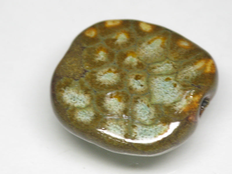 TOKO-BEADS KZ010-53 Kenyan ceramic bead 21~23mm KZ010-53 ケニアセラミックビーズ 21~23mmKazuri カズリビーズ Asian bead & African bead  Handmade,Lampeork,bead,asia,india,ethnic,parts,accessory,beads とんぼ玉,ビーズ,トンボ玉,アジア,インド,エスニック,手作り,パーツ,アクセサリー
