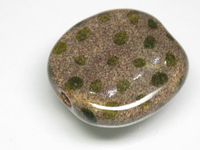 TOKO-BEADS KZ010-58 Kenyan ceramic bead 21~23mm KZ010-58 ケニアセラミックビーズ 21~23mmKazuri カズリビーズ Asian bead & African bead  Handmade,Lampeork,bead,asia,india,ethnic,parts,accessory,beads とんぼ玉,ビーズ,トンボ玉,アジア,インド,エスニック,手作り,パーツ,アクセサリー