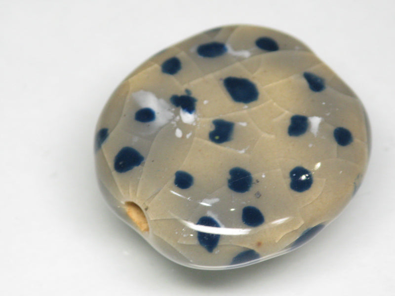 TOKO-BEADS KZ010-59 Kenyan ceramic bead 21~23mm KZ010-59 ケニアセラミックビーズ 21~23mmKazuri カズリビーズ Asian bead & African bead  Handmade,Lampeork,bead,asia,india,ethnic,parts,accessory,beads とんぼ玉,ビーズ,トンボ玉,アジア,インド,エスニック,手作り,パーツ,アクセサリー