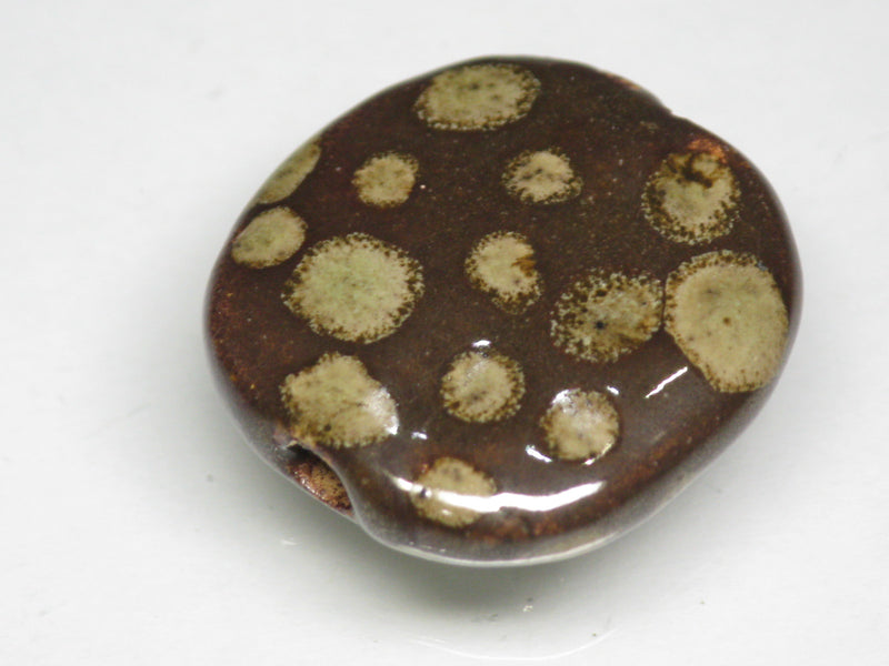 TOKO-BEADS KZ010-66 Kenyan ceramic bead 21~23mm KZ010-66 ケニアセラミックビーズ 21~23mmKazuri カズリビーズ Asian bead & African bead  Handmade,Lampeork,bead,asia,india,ethnic,parts,accessory,beads とんぼ玉,ビーズ,トンボ玉,アジア,インド,エスニック,手作り,パーツ,アクセサリー