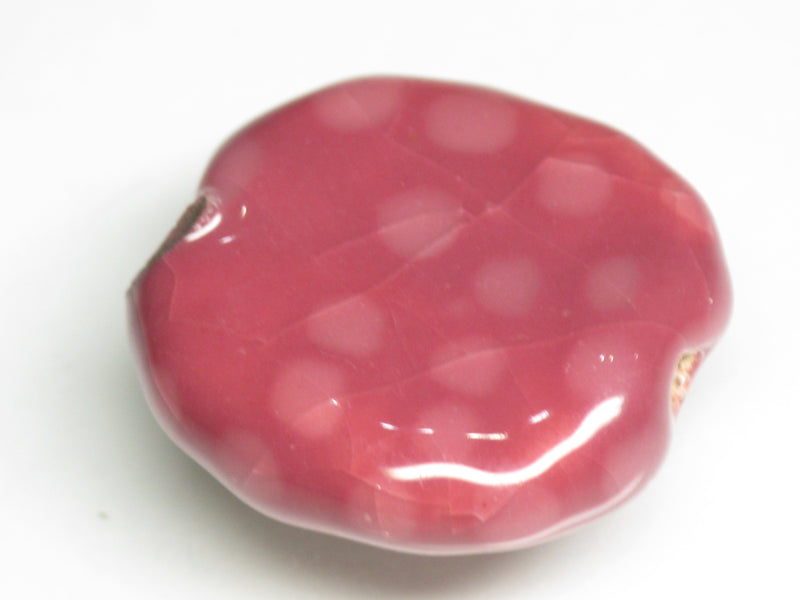 TOKO-BEADS KZ010-77 Kenyan ceramic bead 21~23mm KZ010-77 ケニアセラミックビーズ 21~23mmKazuri カズリビーズ Asian bead & African bead  Handmade,Lampeork,bead,asia,india,ethnic,parts,accessory,beads とんぼ玉,ビーズ,トンボ玉,アジア,インド,エスニック,手作り,パーツ,アクセサリー