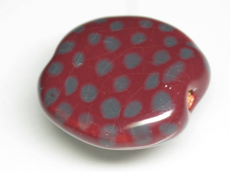 TOKO-BEADS KZ010-82 Kenyan ceramic bead 21~23mm KZ010-82 ケニアセラミックビーズ 21~23mmKazuri カズリビーズ Asian bead & African bead  Handmade,Lampeork,bead,asia,india,ethnic,parts,accessory,beads とんぼ玉,ビーズ,トンボ玉,アジア,インド,エスニック,手作り,パーツ,アクセサリー