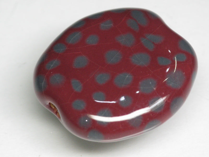 TOKO-BEADS KZ010-82 Kenyan ceramic bead 21~23mm KZ010-82 ケニアセラミックビーズ 21~23mmKazuri カズリビーズ Asian bead & African bead  Handmade,Lampeork,bead,asia,india,ethnic,parts,accessory,beads とんぼ玉,ビーズ,トンボ玉,アジア,インド,エスニック,手作り,パーツ,アクセサリー
