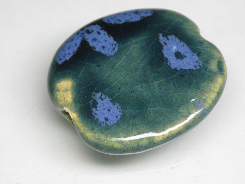 TOKO-BEADS KZ011-08 Kenyan ceramic bead 23mm KZ011-08 ケニアセラミックビーズ 23mmKazuri カズリビーズ Asian bead & African bead  Handmade,Lampeork,bead,asia,india,ethnic,parts,accessory,beads とんぼ玉,ビーズ,トンボ玉,アジア,インド,エスニック,手作り,パーツ,アクセサリー
