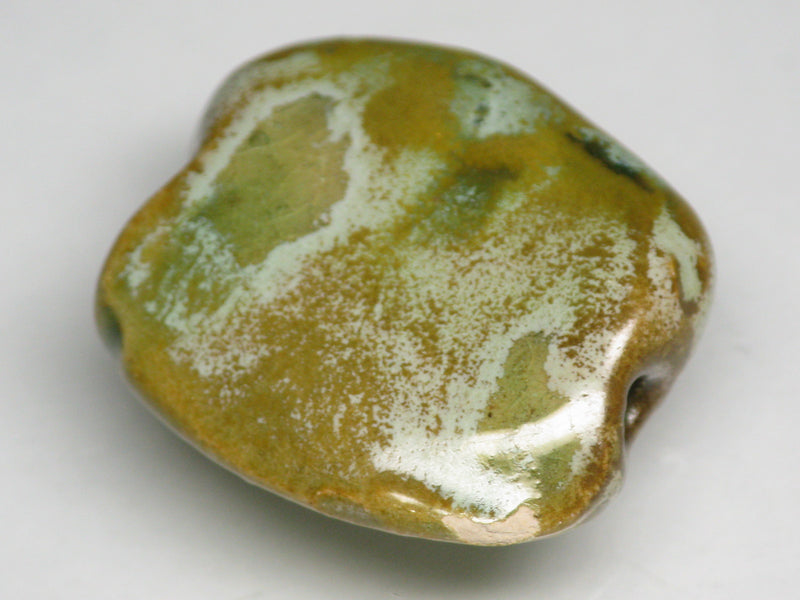 TOKO-BEADS KZ011-10 Kenyan ceramic bead 21mm KZ011-10 ケニアセラミックビーズ 21mmKazuri カズリビーズ Asian bead & African bead  Handmade,Lampeork,bead,asia,india,ethnic,parts,accessory,beads とんぼ玉,ビーズ,トンボ玉,アジア,インド,エスニック,手作り,パーツ,アクセサリー