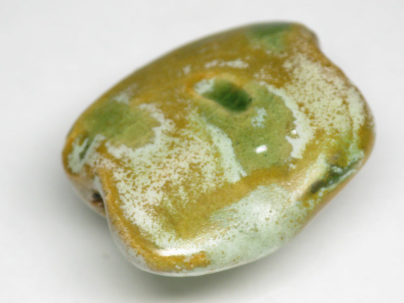 TOKO-BEADS KZ011-10 Kenyan ceramic bead 21mm KZ011-10 ケニアセラミックビーズ 21mmKazuri カズリビーズ Asian bead & African bead  Handmade,Lampeork,bead,asia,india,ethnic,parts,accessory,beads とんぼ玉,ビーズ,トンボ玉,アジア,インド,エスニック,手作り,パーツ,アクセサリー