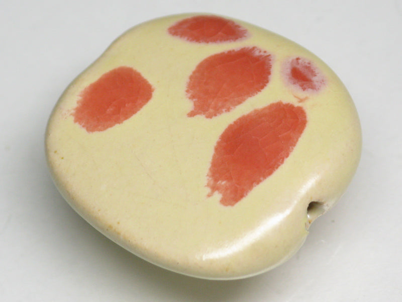TOKO-BEADS KZ011-16 Kenyan ceramic bead 21~23mm KZ011-16 Kazuri ケニアセラミックビーズ 21~23mm Asian bead & African bead  Handmade,Lampeork,bead,asia,india,ethnic,parts,accessory,beads とんぼ玉,ビーズ,トンボ玉,アジア,インド,エスニック,手作り,パーツ,アクセサリー