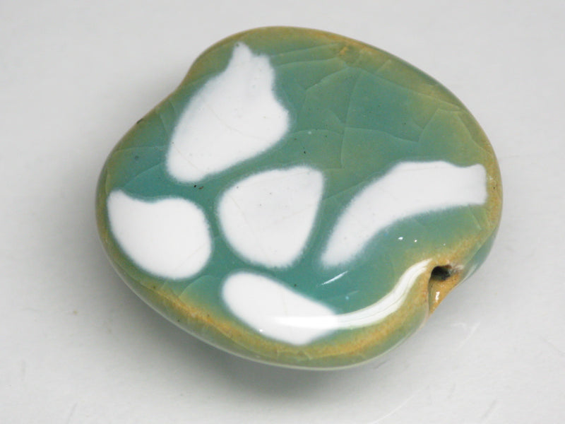 TOKO-BEADS KZ011-25 Kenyan ceramic bead 21~23mm KZ011-25 ケニアセラミックビーズ 21~23mmKazuri カズリビーズ Asian bead & African bead  Handmade,Lampeork,bead,asia,india,ethnic,parts,accessory,beads とんぼ玉,ビーズ,トンボ玉,アジア,インド,エスニック,手作り,パーツ,アクセサリー