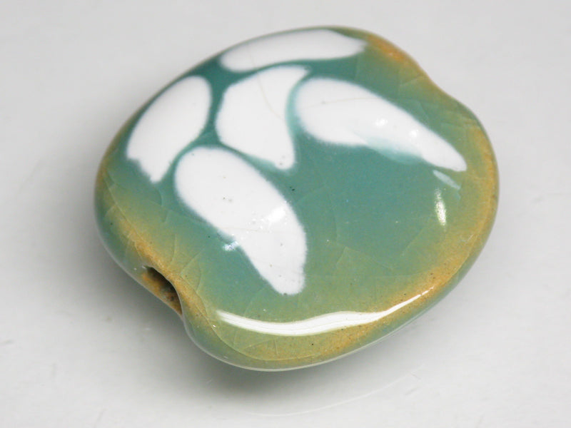 TOKO-BEADS KZ011-25 Kenyan ceramic bead 21~23mm KZ011-25 ケニアセラミックビーズ 21~23mmKazuri カズリビーズ Asian bead & African bead  Handmade,Lampeork,bead,asia,india,ethnic,parts,accessory,beads とんぼ玉,ビーズ,トンボ玉,アジア,インド,エスニック,手作り,パーツ,アクセサリー