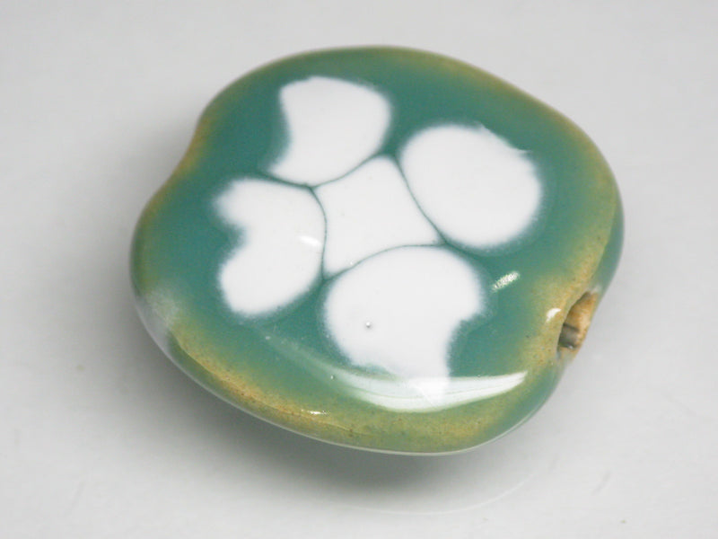 TOKO-BEADS KZ011-27 Kenyan ceramic bead 21~23mm KZ011-27 ケニアセラミックビーズ 21~23mmKazuri カズリビーズ Asian bead & African bead  Handmade,Lampeork,bead,asia,india,ethnic,parts,accessory,beads とんぼ玉,ビーズ,トンボ玉,アジア,インド,エスニック,手作り,パーツ,アクセサリー