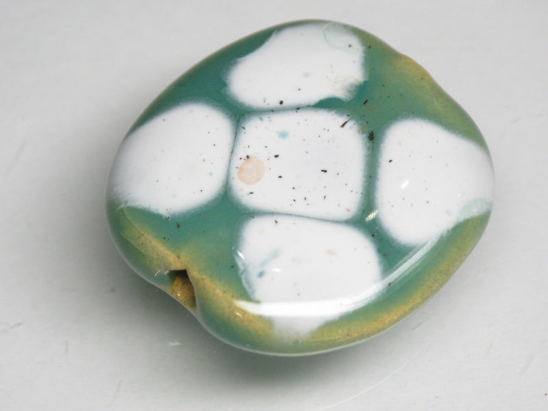 TOKO-BEADS KZ011-27 Kenyan ceramic bead 21~23mm KZ011-27 ケニアセラミックビーズ 21~23mmKazuri カズリビーズ Asian bead & African bead  Handmade,Lampeork,bead,asia,india,ethnic,parts,accessory,beads とんぼ玉,ビーズ,トンボ玉,アジア,インド,エスニック,手作り,パーツ,アクセサリー