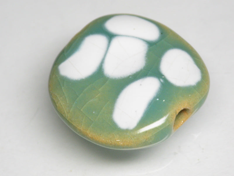 TOKO-BEADS KZ011-29 Kenyan ceramic bead 21~23mm KZ011-29 ケニアセラミックビーズ 21~23mmKazuri カズリビーズ Asian bead & African bead  Handmade,Lampeork,bead,asia,india,ethnic,parts,accessory,beads とんぼ玉,ビーズ,トンボ玉,アジア,インド,エスニック,手作り,パーツ,アクセサリー