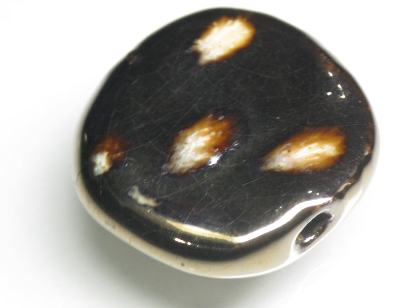 TOKO-BEADS KZ011-92 Kenyan ceramic bead 21~23mm KZ011-92 ケニアセラミックビーズ 21~23mmKazuri カズリビーズ Asian bead & African bead  Handmade,Lampeork,bead,asia,india,ethnic,parts,accessory,beads とんぼ玉,ビーズ,トンボ玉,アジア,インド,エスニック,手作り,パーツ,アクセサリー