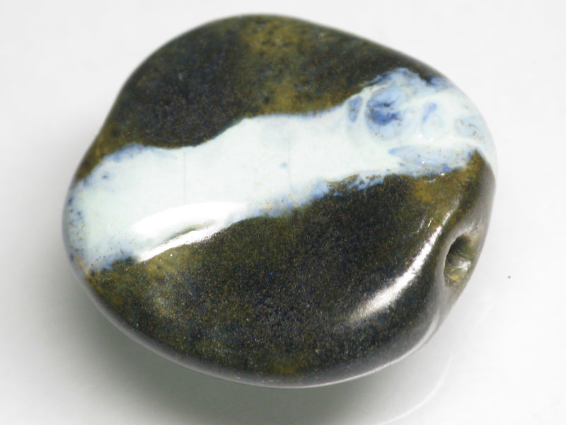 TOKO-BEADS KZ012-49 Kenyan ceramic bead 21~23mm KZ012-49 ケニアセラミックビーズ 21~23mmKazuri カズリビーズ Asian bead & African bead  Handmade,Lampeork,bead,asia,india,ethnic,parts,accessory,beads とんぼ玉,ビーズ,トンボ玉,アジア,インド,エスニック,手作り,パーツ,アクセサリー
